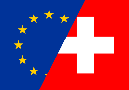 EU-Swiss flag