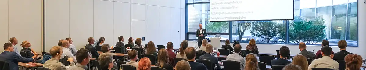 Opening speech during the Johner Institute's medical device days