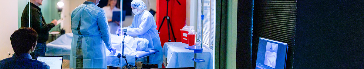 Observation of a simulated operation in the usability lab